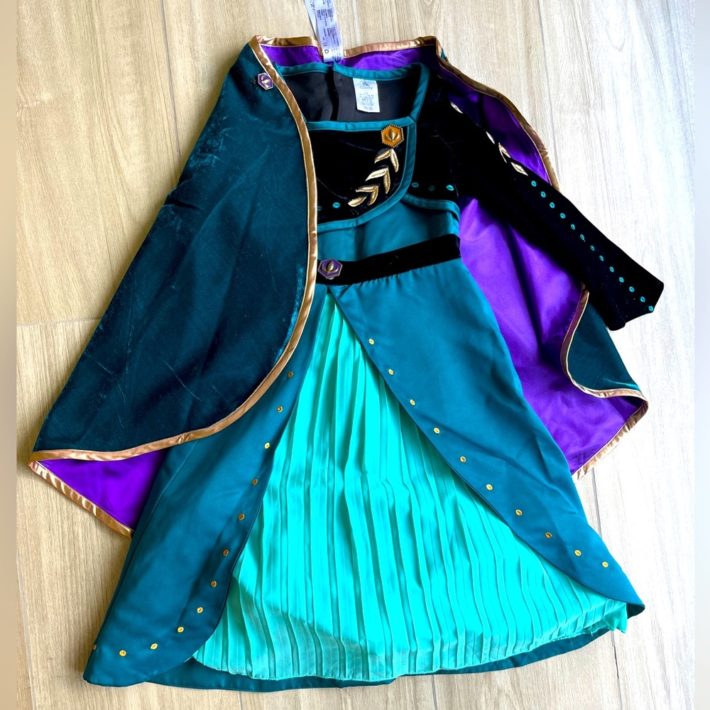 Disney Store Frozen Anna costume Dress 5/6 years